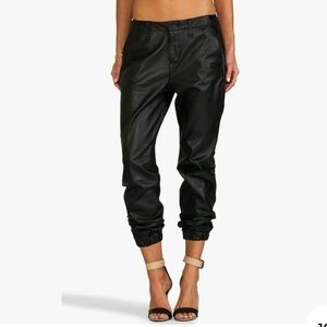Rag & Bone Leather Pajama Pants